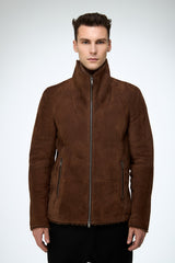 VSP - Bastien - Dark Brown Shearling Jacket