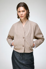 Chloe - Camel Wool Jacket
