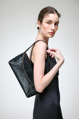 Matilde - Black Leather Bag