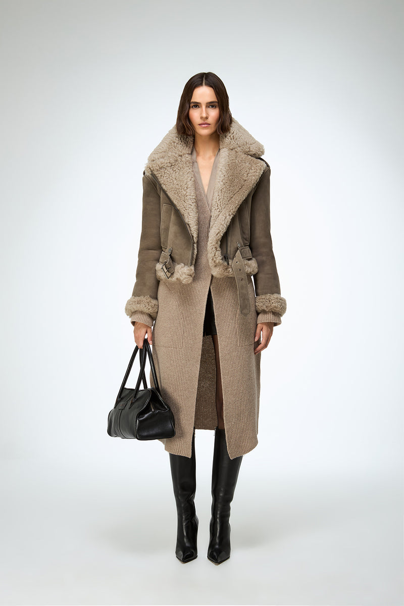 Leandra - Stone Knitwear