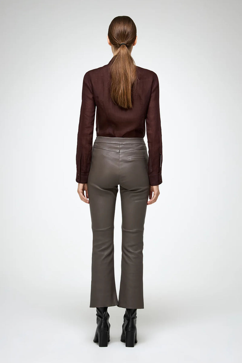 VSP - Ambre - Grey Leather Pant