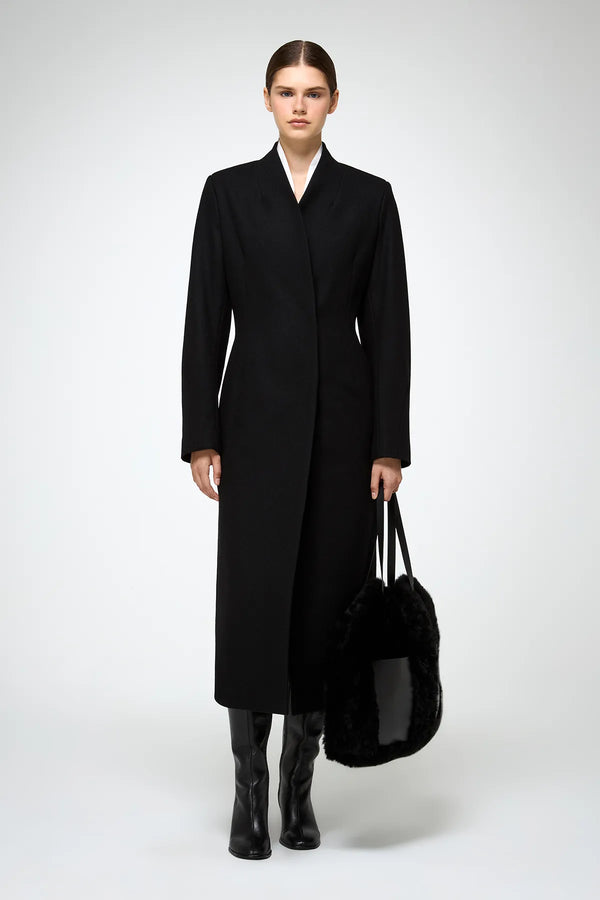 VSP - Luce - Black Wool Coat
