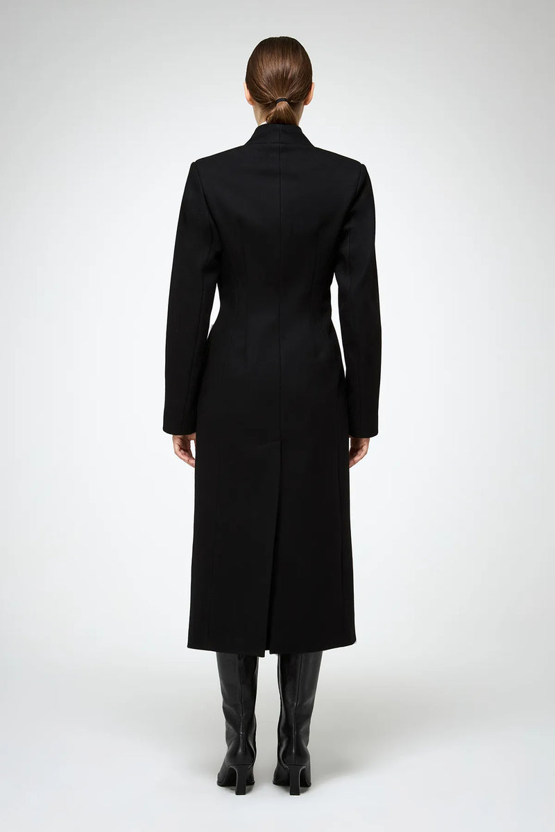 VSP - Luce - Black Wool Coat