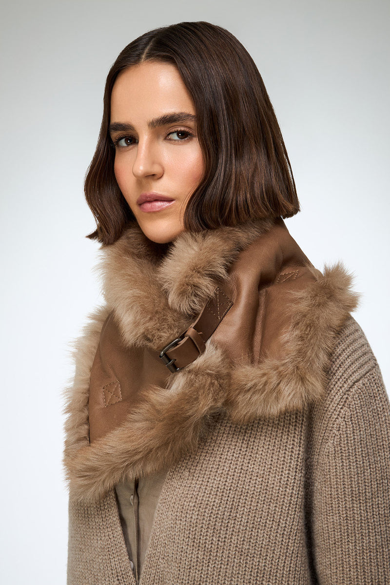 Jacotte -  Sand Neckwarmer