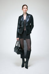 Catarina - Black Leather Jacket