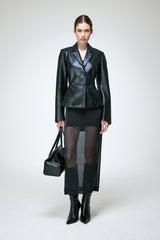 Catarina - Black Leather Jacket