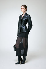 Catarina - Black Leather Jacket