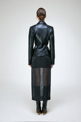 Catarina - Black Leather Jacket