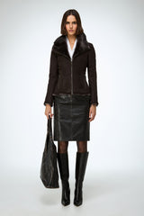 VSP - Vittoria - Brown Shearling Jacket