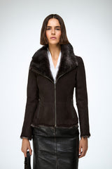 Vittoria - Brown Shearling Jacket