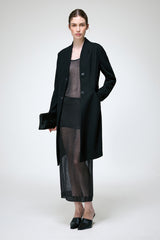 Celeste - Black Wool Coat