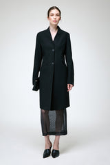 Celeste - Black Wool Coat