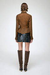 Luisa - Khaki Ramie Shirt
