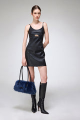 Virginia - Blue Leather Bag