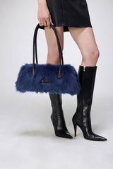 Virginia - Blue Leather Bag