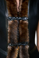 Jade - Gilet en laine noir