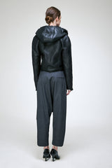 Ida - Black Shearling Jacket