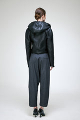 Ida - Black Shearling Jacket