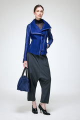 Penelope - Blue Wool Jacket