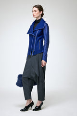 Penelope - Blue Wool Jacket
