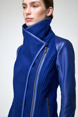 Penelope - Blue Wool Jacket