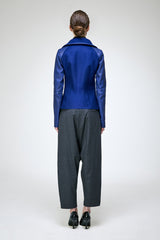 Penelope - Blue Wool Jacket