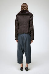 Aurora - Brown Shearling Jacket