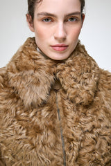 Lua - Camel Shearling Jacket