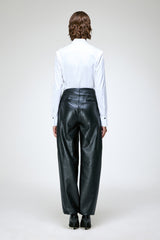 Iris - Black Leather Pant