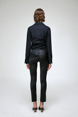 Violeta - Black Wool Pant