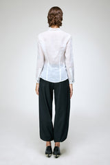 Iva - Ramie White Shirt