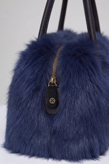 Virginia - Blue Leather Bag