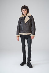 Brown Shearling Jacket