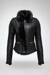 VSP - Azul - Black Shearling Jacket