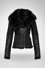 VSP - Petra - Black Shearling Jacket