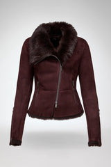 VSP - Renata - Toscana Cherry Shearling Jacket