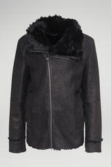 VSP - Milo - Black Shearling Coat