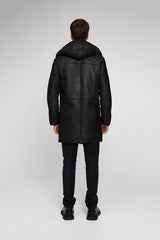 VSP - Teo - Black Shearling Coat