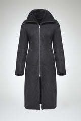 VSP - Salome - Anthracite Shearling Coat