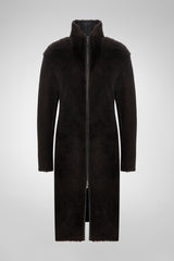 Julia - Brown Shearling Coat