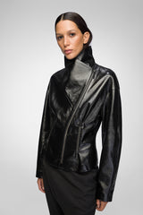 Nadia - Black Stella Leather Jacket