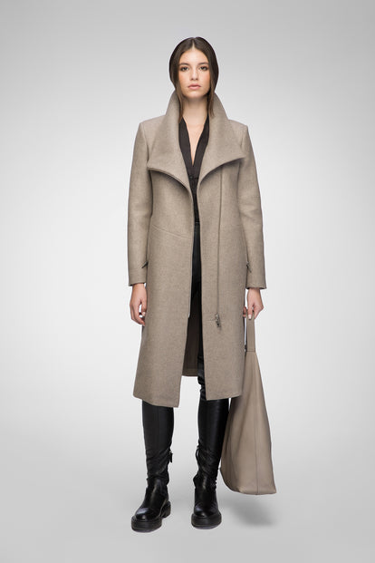 epine エピヌ　volume wool tailored coat gray V S P - Pamelia - Niobe Wool Coat