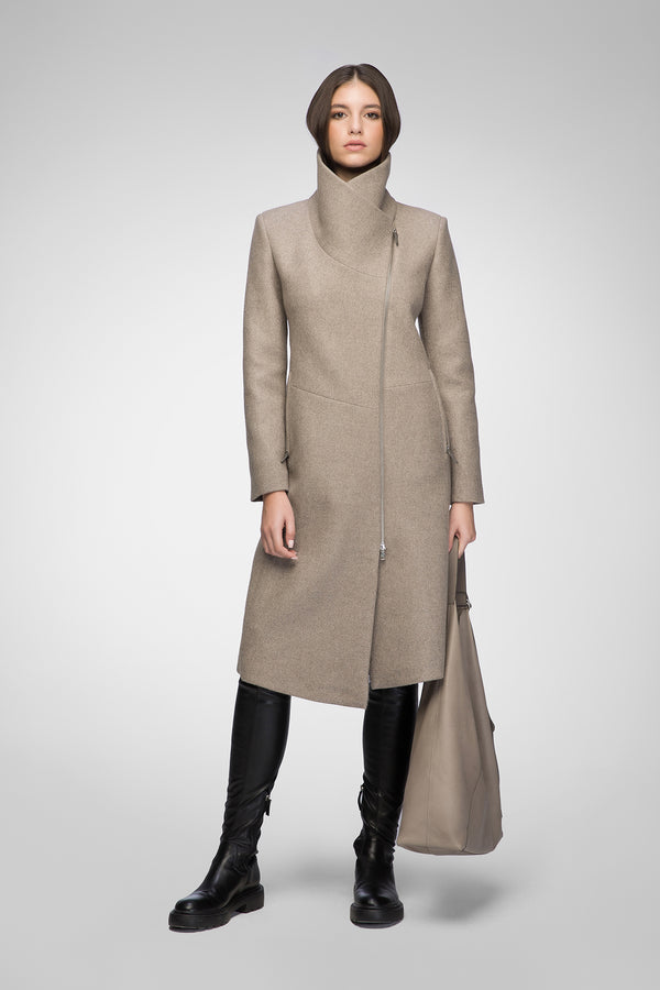 Pamelia - Manteau en laine Niobe