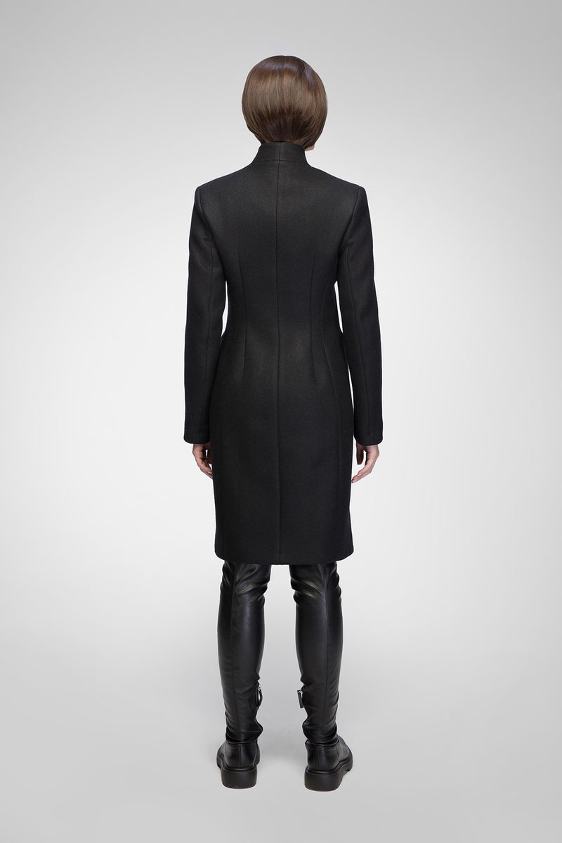 Rosen - Black Wool Coat