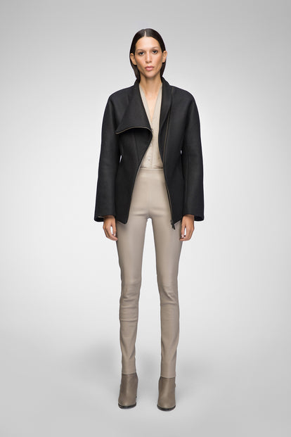 LETICIA ジャケット V S P - Leticia - Black Wool Jacket