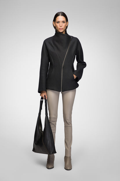 LETICIA ジャケット V S P - Leticia - Black Wool Jacket