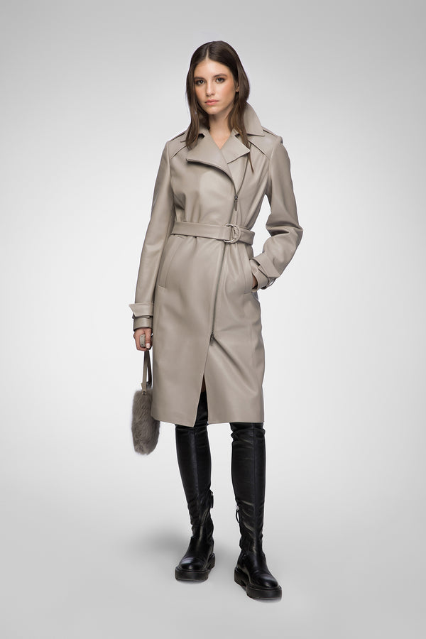 Catalina - Niobe Leather Coat