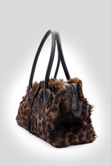 Virginia - Sac en cuir marron foncé