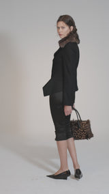 Beatrix - Black Wool Jacket