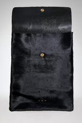 Brie - Black Leather Bag